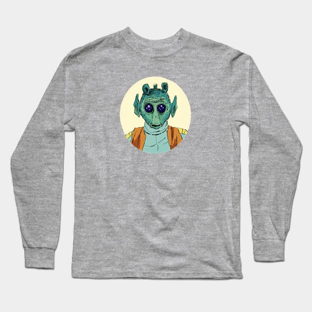 Greedo Long Sleeve T-Shirt by sombreroinc